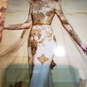 Gold gown
